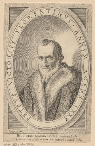 Portrait of Piero Vettori at the age of 80