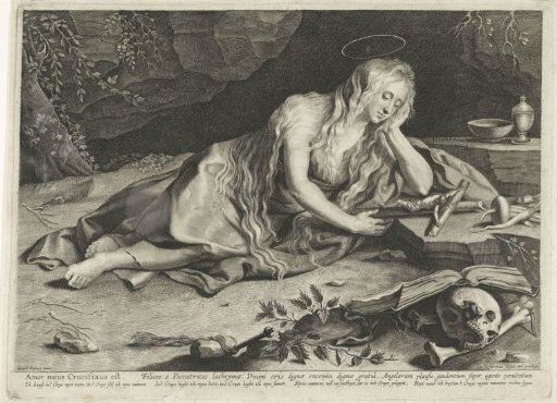 Penitent Mary Magdalene in a Cave