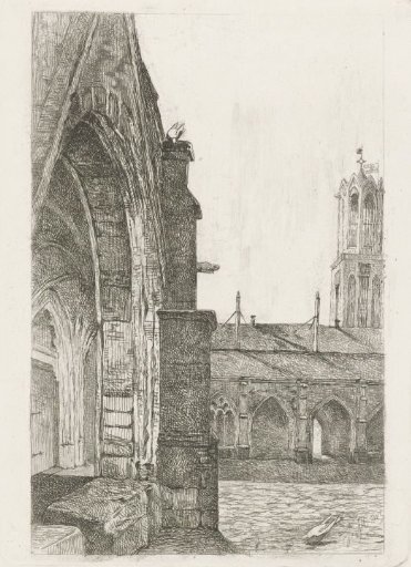 Part of a monastery near the Cathedral of Utrecht