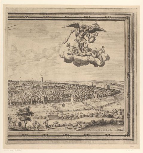 View of Brussels (right part)