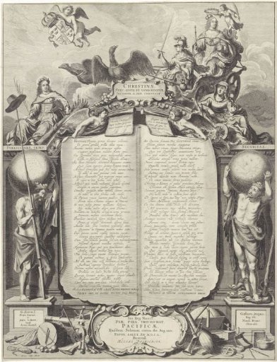 Allegory in honor of Christina of Sweden