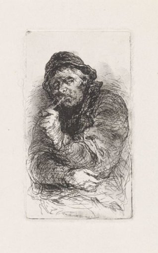 Fisherman smoking a pipe