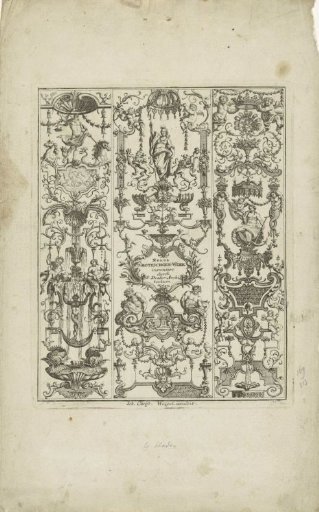 Grotesques with Neptune and Minerva