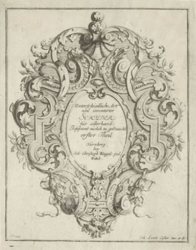 Oval cartouche