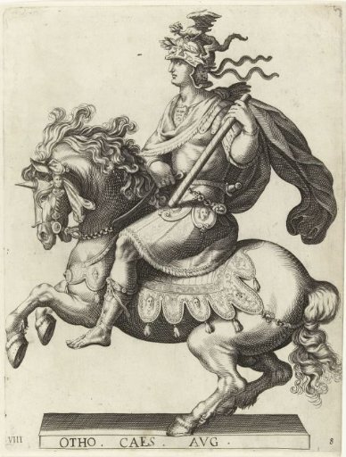 Equestrian portrait of Emperor Otho
