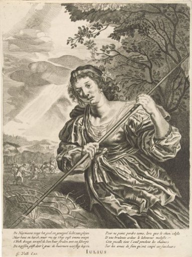 July: A Woman Harvesting