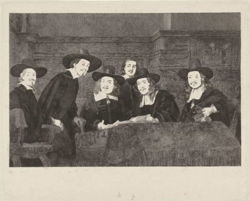 The Deacons of the Amsterdam Cloth Drapers' Guild, known as 'The Staalmeesters'