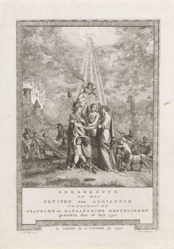 Allegory on the Conclusion of the Alliance, 1795