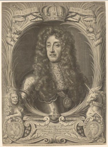 Portrait of James II, King of England
