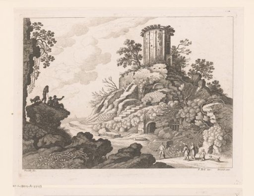 Landscape with the Ruin of a Temple