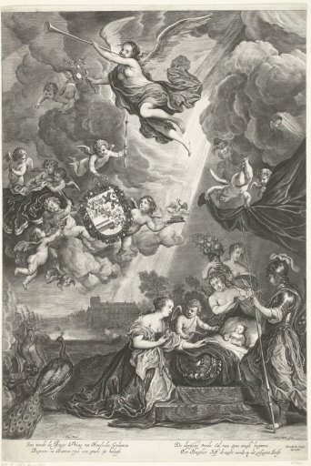 Allegory on the Birth of Prince William III, 1650