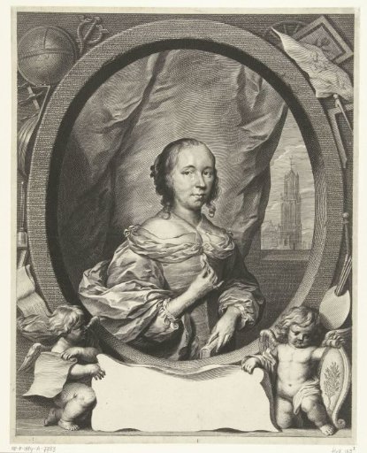 Portrait of Anna Maria van Schurman
