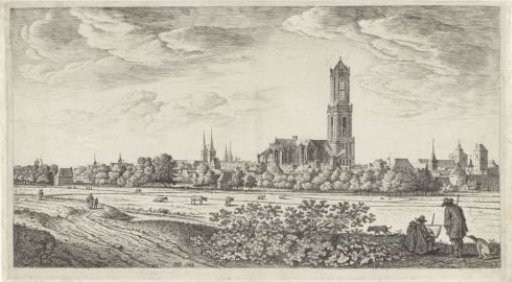 View of Utrecht, (plate II)