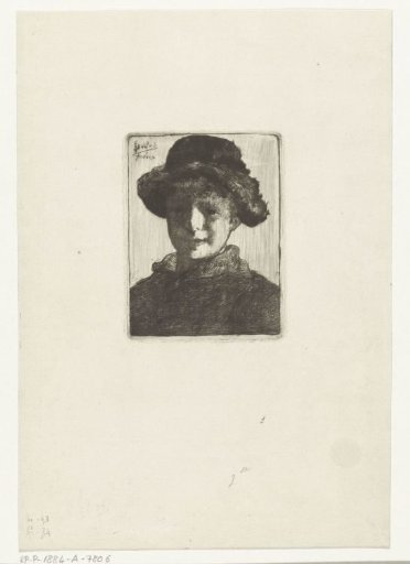 Portrait of a Girl with a Hat