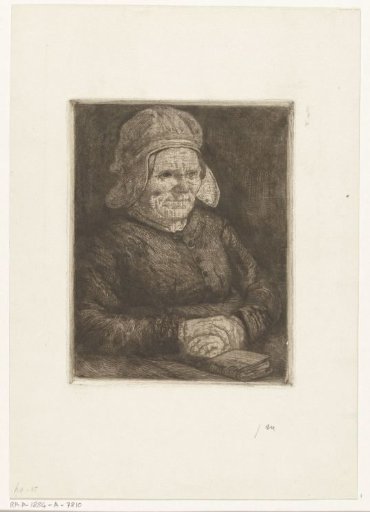 Woman with a Linen Cap On