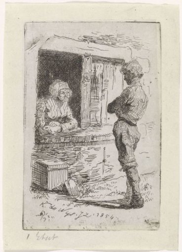Conversation at the Window