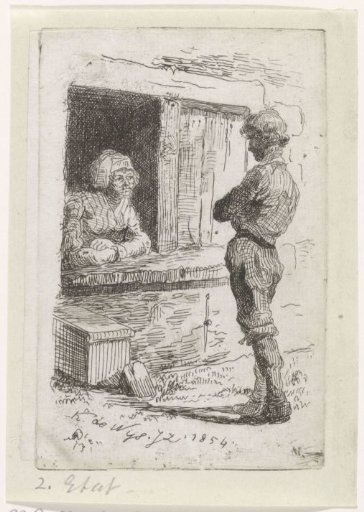 Conversation at the Window
