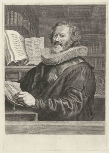 Portrait of Gerardus Joannes Vossius