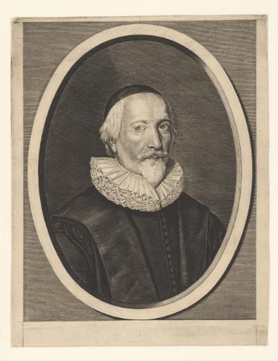 Portrait of Pierre du Moulin aged 74