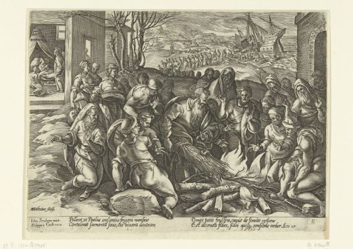Paul Bitten by a Serpent on the Hand
