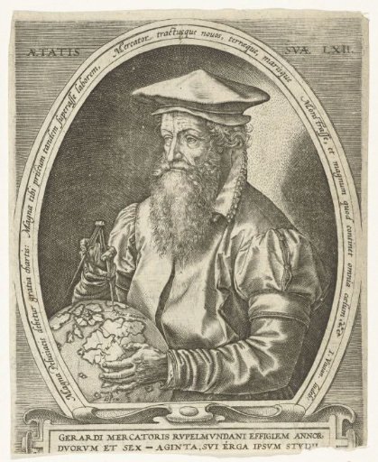 Portrait of Gerardus Mercator