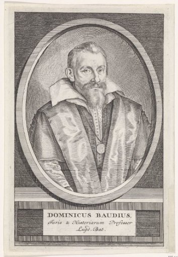 Portrait of Dominicus Baudius