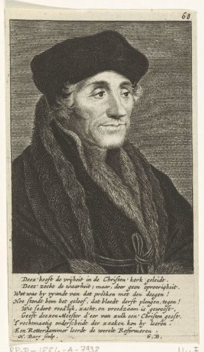 Portrait of Desiderius Erasmus