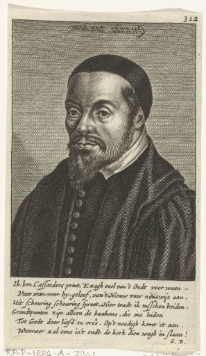 Portrait of Georg Cassander
