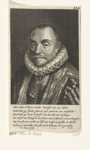 Portrait of William I, Prince of Orange