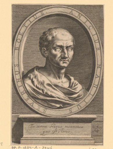 Portrait of Anicius Manlius Severinus Boëthius