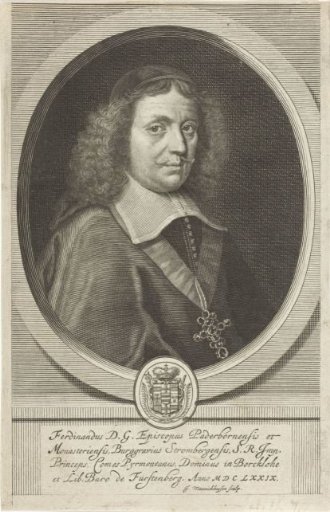 Portrait of Ferdinand van Fürstenberg