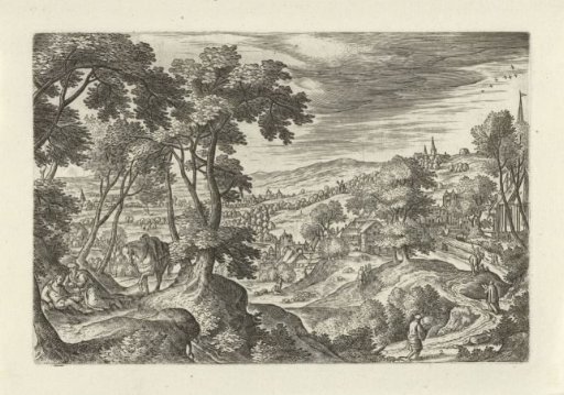 Landscape with the Traveller Tended by the Good Samaritan