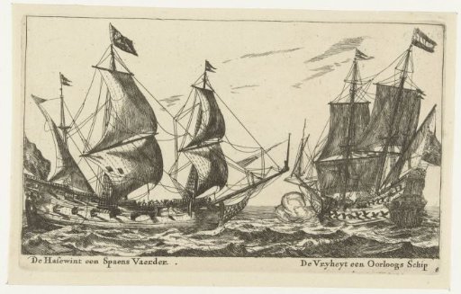 The ships The Freedom and The Hazewind