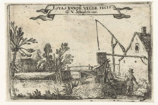 Farmhouse by a canal