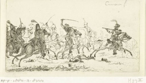 Cavalry in a Battle