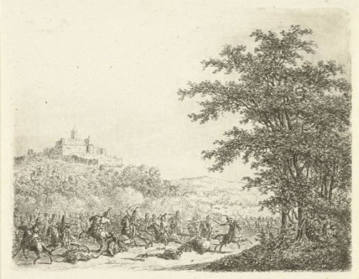Cavalry Fight near Fort Königstein