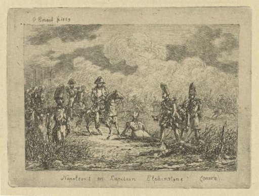 Napoleon among Fallen Soldiers