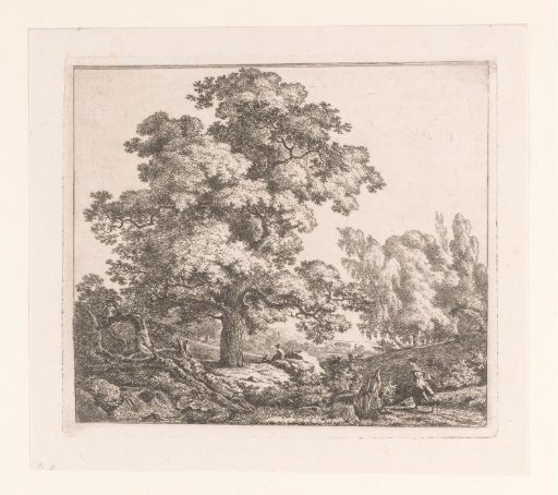 Landscape with two figures