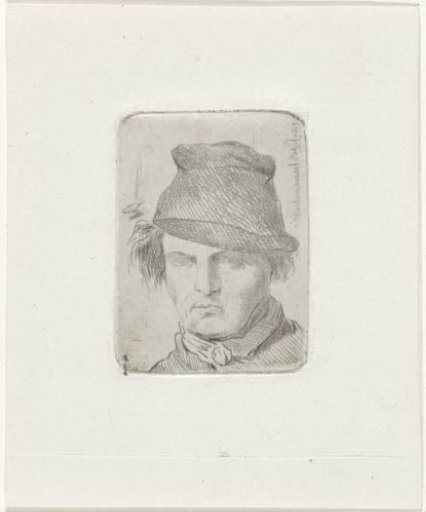 Head of a man