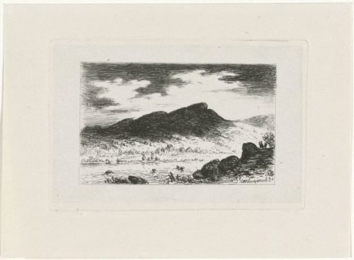 River in a mountain landscape