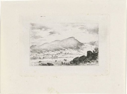 River in a mountain landscape