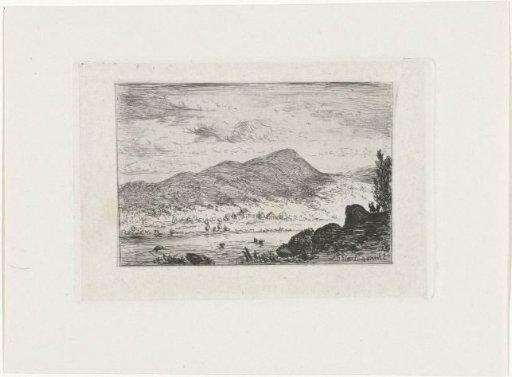 River in a mountain landscape