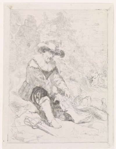Wounded soldier