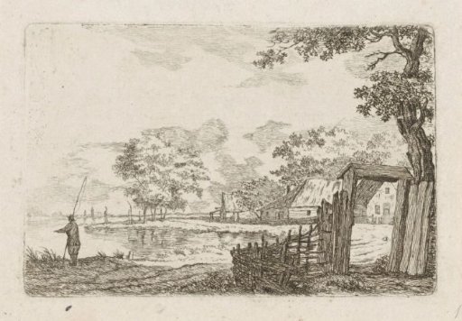 Landscape with a Fisherman