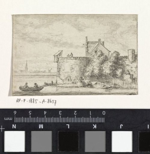 River View with a City Wall