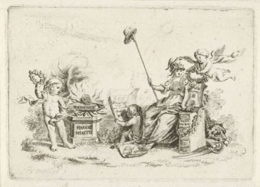 Allegory on the Second Centenary of the Siege of Alkmaar, 1773