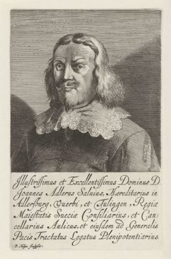 Portrait of Johan Adler Salvius
