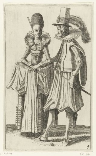 Fashionably Dressed Couple