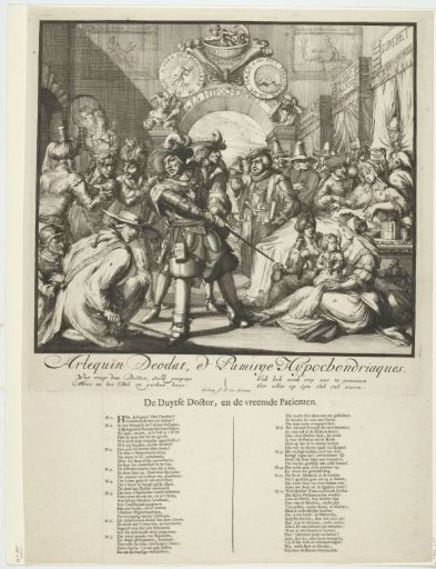 Satire on the Interference of Louis XIV in the English Succession, 1689
