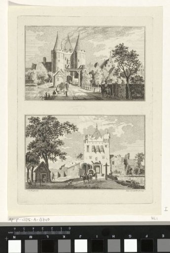 Stone Gate and Fox Gate at Goch, 1737-1741